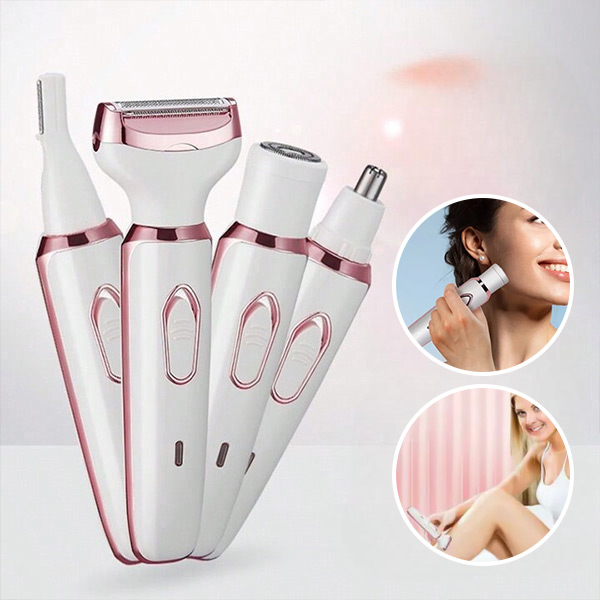 4-in-1 Elektrisch Scheerapparaat voor Dames | LUNATRIM