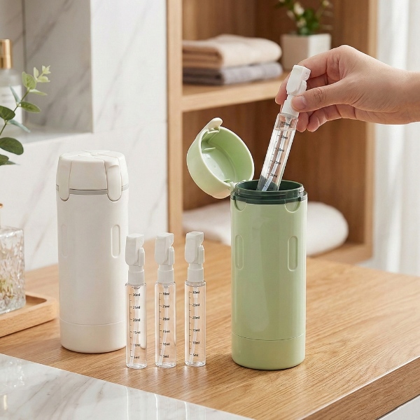 Compact navulbare cosmetica-organizer | DISPTRAV